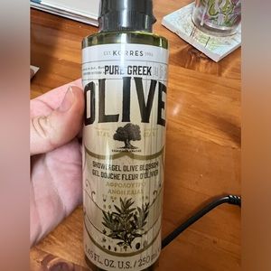 New Korres Pure Greek Olive Shower Gel - Olive Blossom